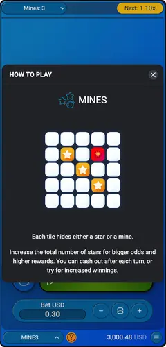 Mines game app